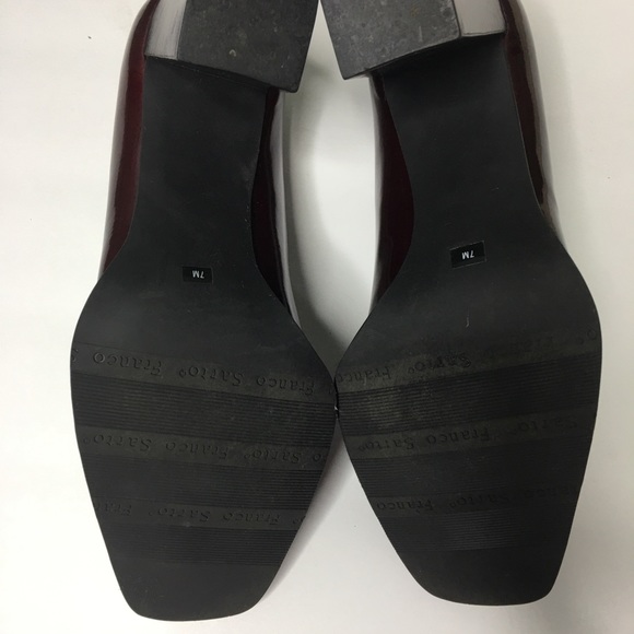 Franco Sarto Leather Suede Pump - Picture 6 of 6